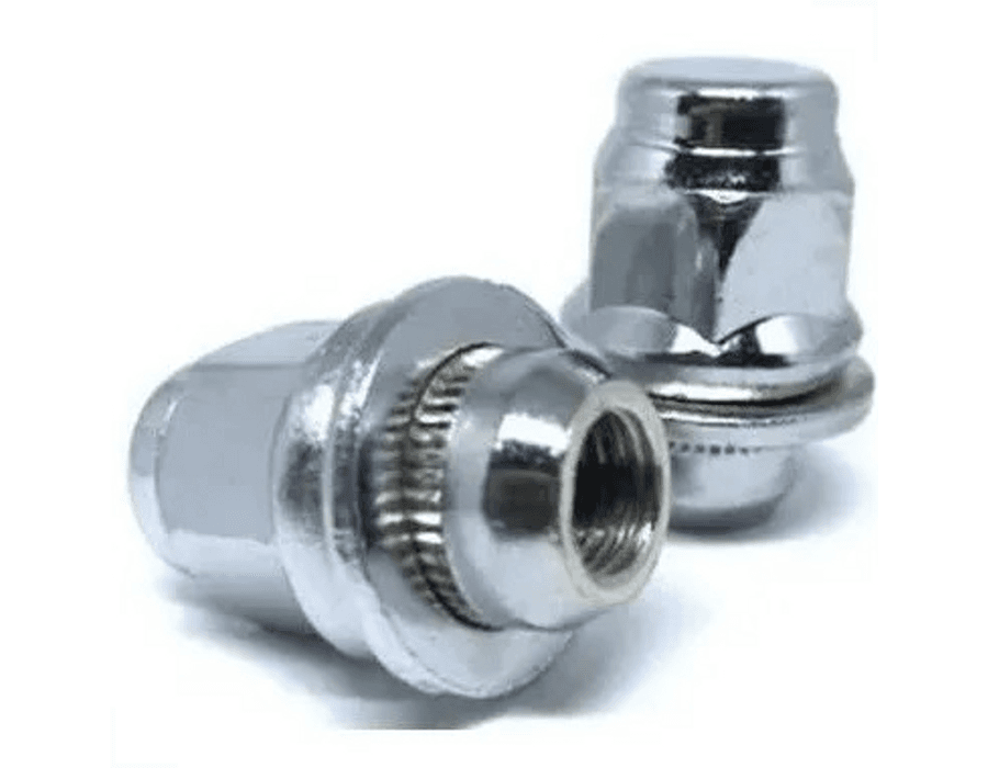Kit 24 Porcas Cromadas com Arruela – Toyota Hilux, SW4 e Outros Modelos