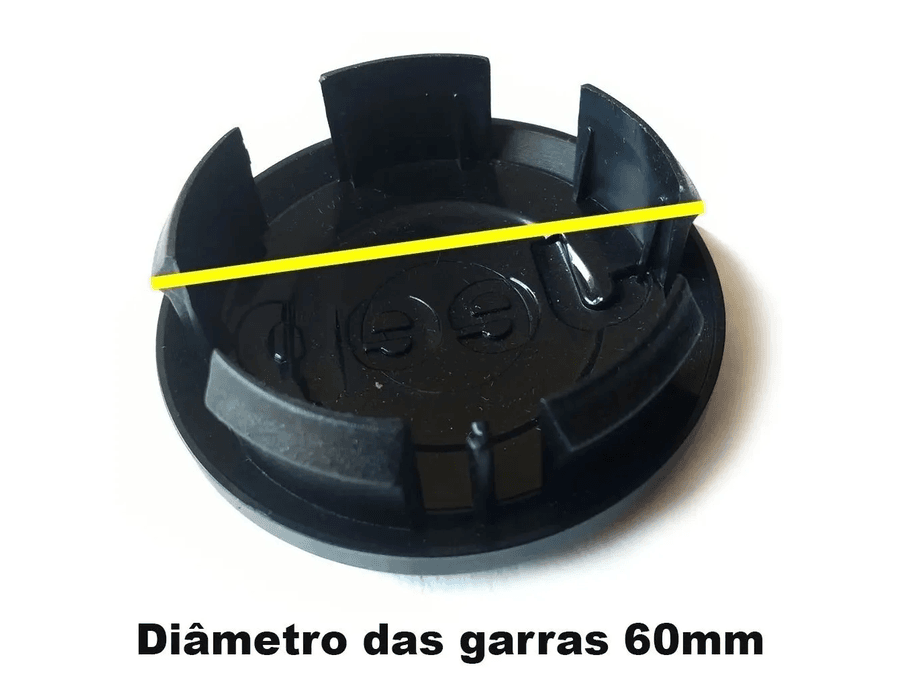 Kit 4 Calotinhas Jeep Grafite – Acabamento Moderno para Renegade e Compass