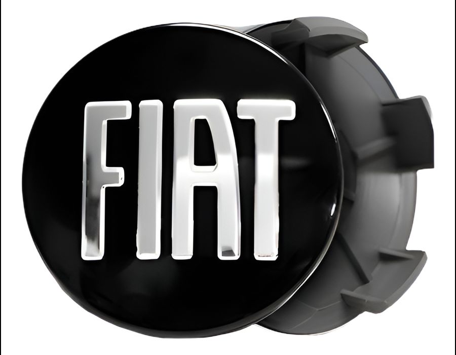 KIT 4 CALOTINHA FIAT TORO PRETO REPUXO