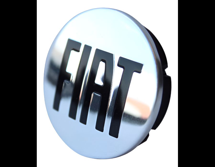 KIT 4 CALOTINHA FIAT CROMADO REPUXO