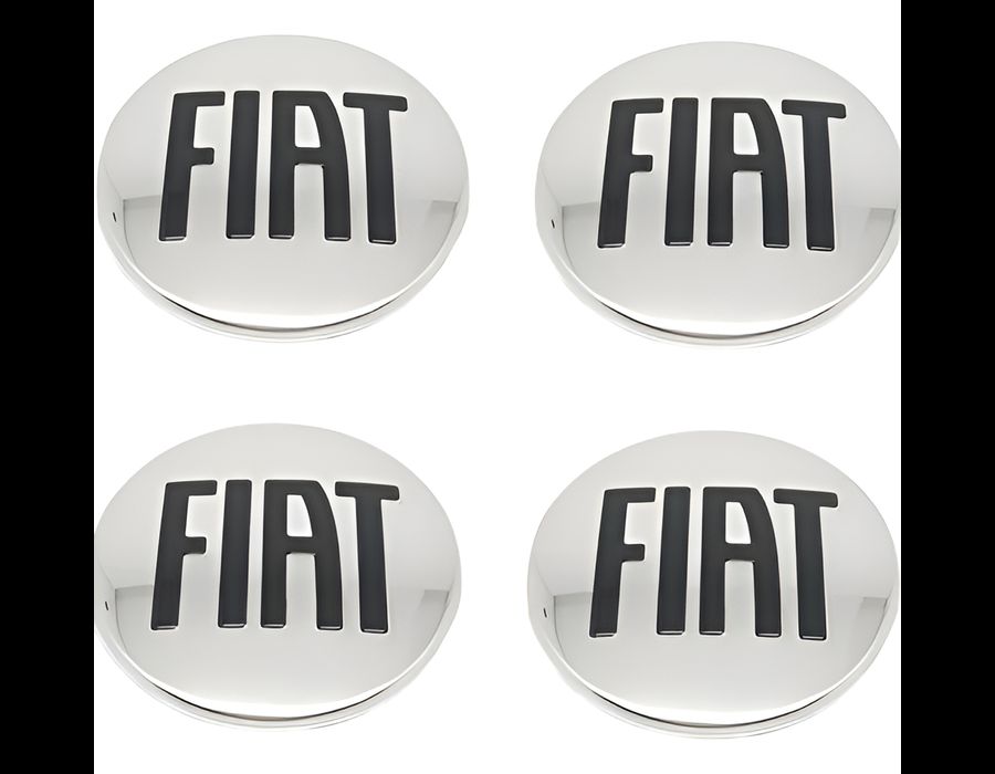 KIT 4 CALOTINHA FIAT TORO CROMADO