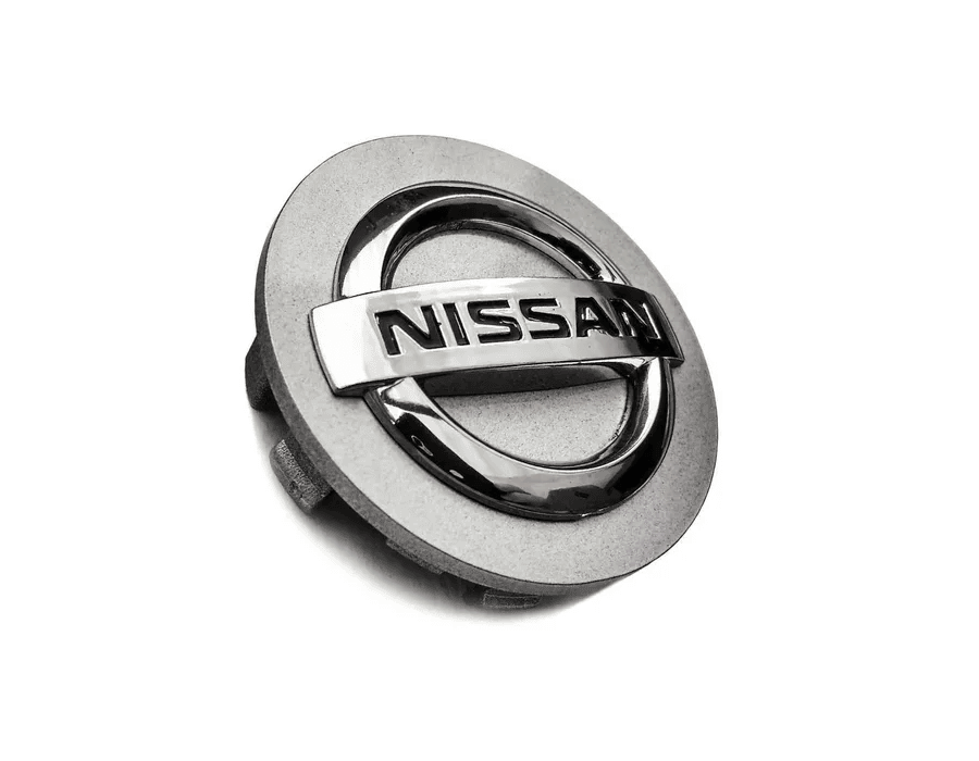 Kit 4 Calotinhas Nissan Prata com Boton Cromado – Visual Original e Encaixe Preciso