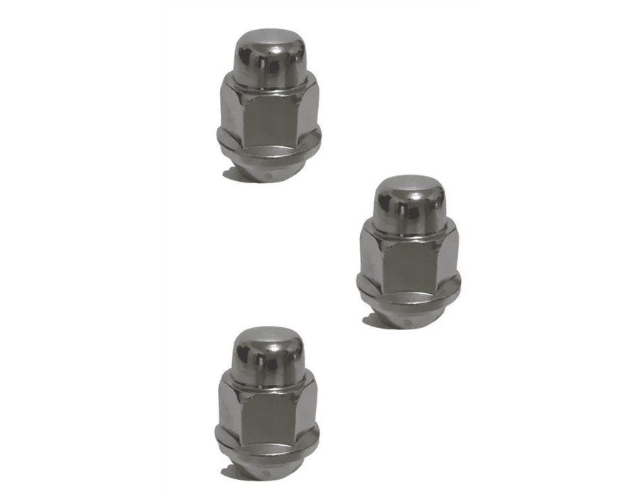 Kit 16 Porcas Cromadas Hyundai HB20 – Rodas de Liga Leve com Fixação Segura