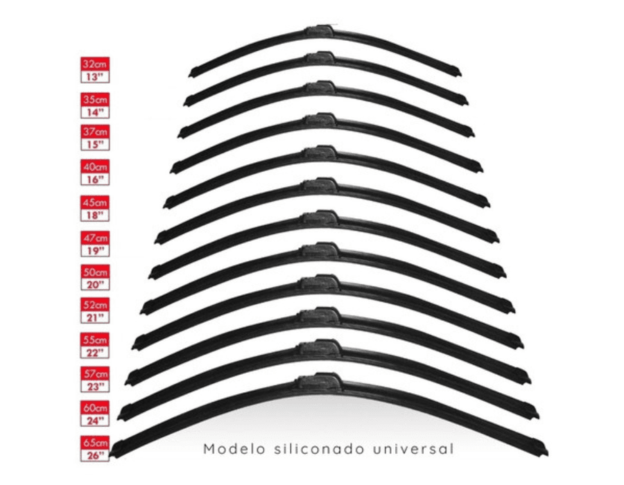 Palhetas Limpador Parabrisa Silicone | Franpel Distribuidora de Peças ...