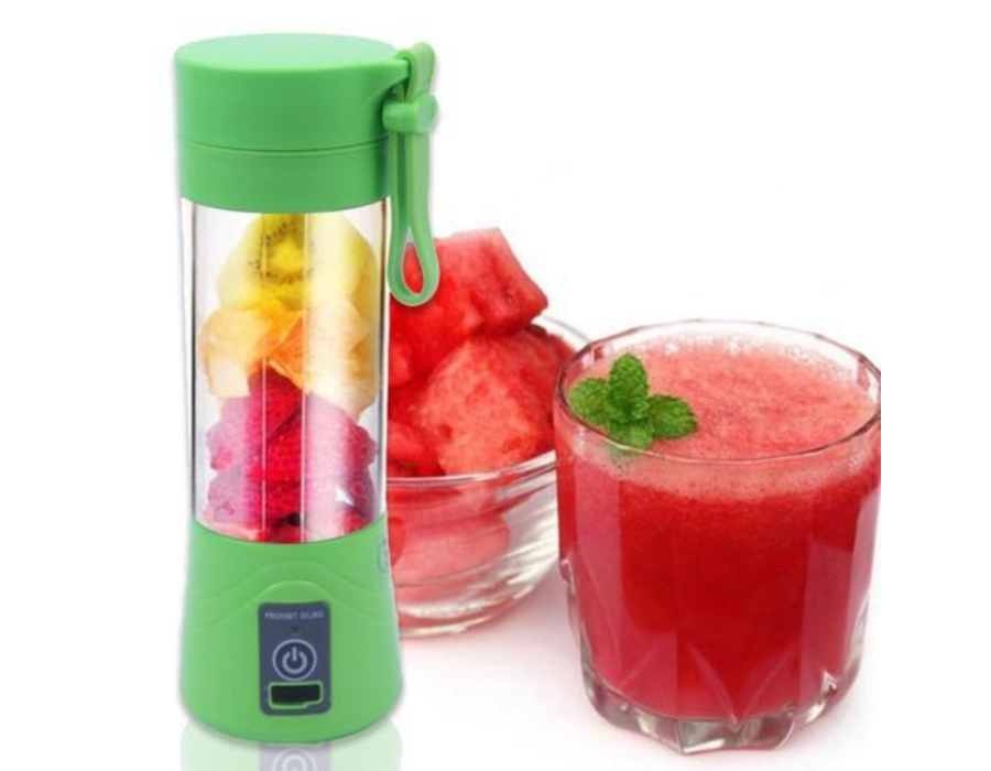 Liquidificador Mixer Juice Garrafa Portátil USB Recarregável