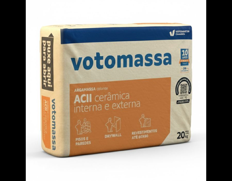 Argamassa ACII Cinza Votomassa - 20kg
