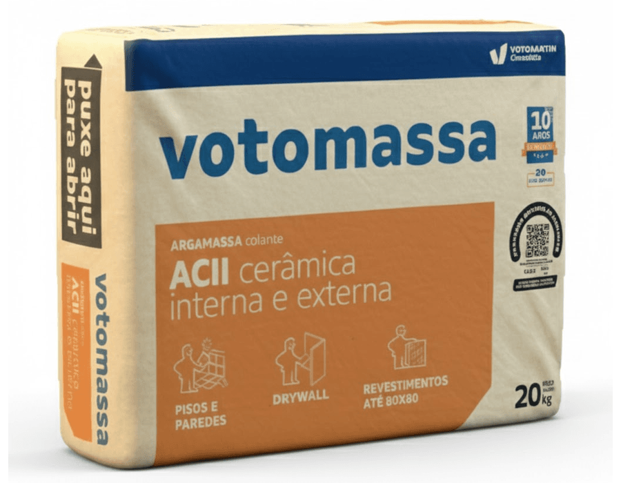 Argamassa ACII Cinza Votomassa - 20kg