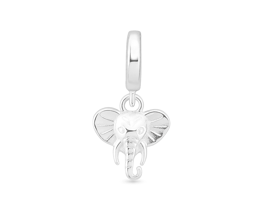 Berloque Elefante Prata 925 - 3512 - M S ACESSORIOS