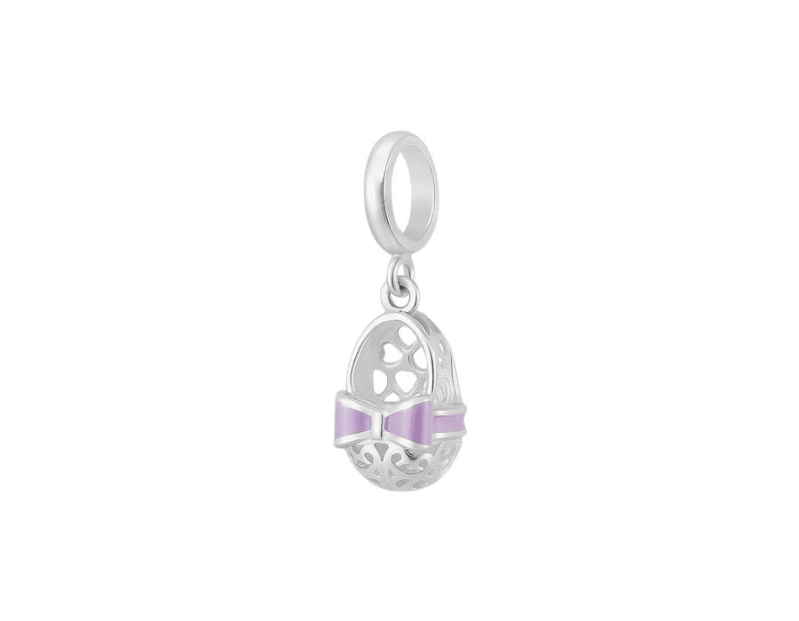 Berloque Sapatilha Lilas Prata 925 - 3509 - M S ACESSORIOS