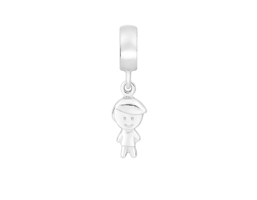 Berloque Menino Prata 925 - 6179 - MEDALS STORE