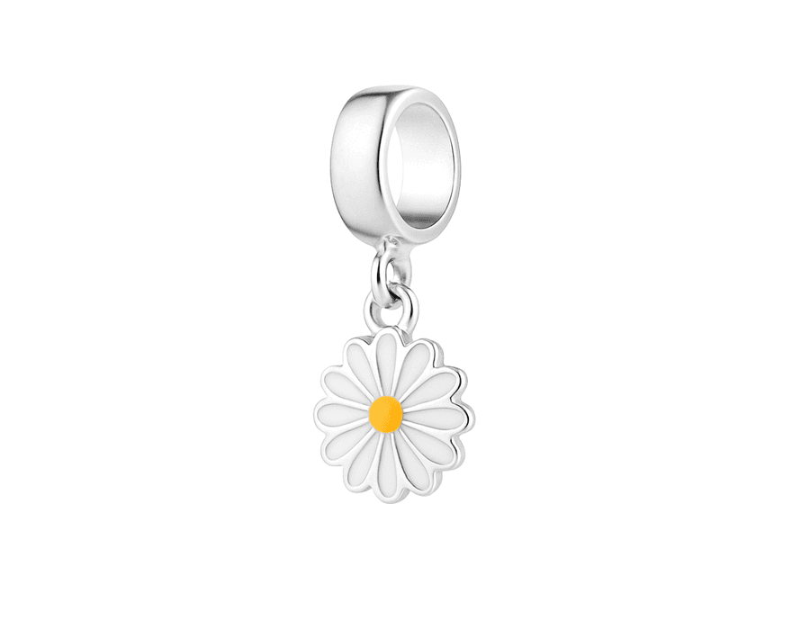 Berloque Margarida Prata 925 - 6177 - MEDALS STORE