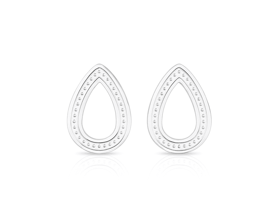 Brinco Gota Clean Prata 925 - 6049 - MEDALS STORE