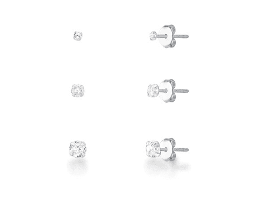 Trio Cristal Prata 925 - 6100 - M S ACESSORIOS