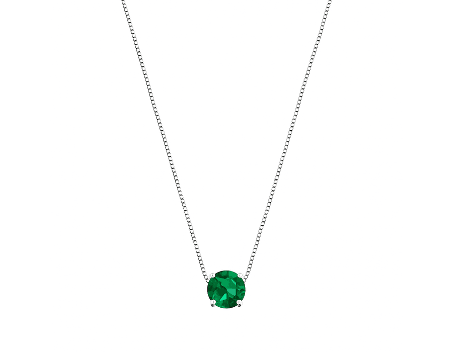 Colar Galeria Verde 6 mm Prata 925 - 3554 - MEDALS STORE