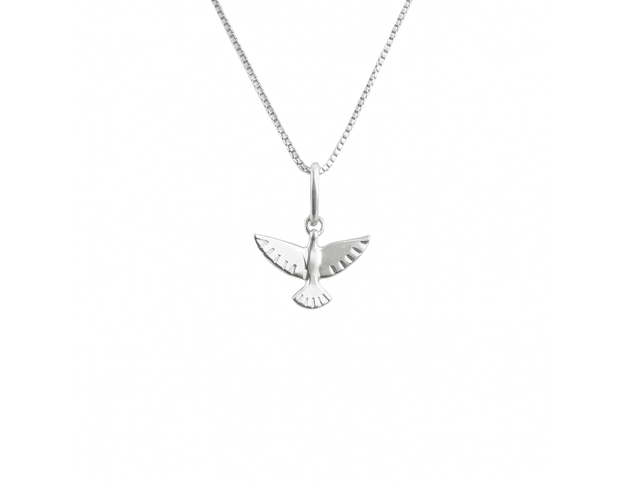 Colar Espirito Santo Prata 925 - 5045 - MEDALS STORE