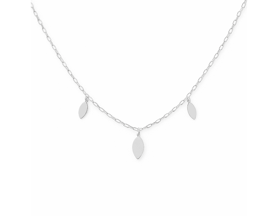 Choker Navete Prata 925 - 6158 - MEDALS STORE