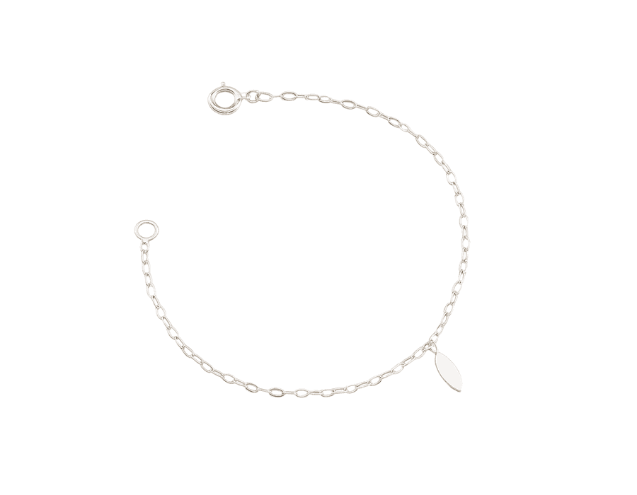 Pulseira Navete Prata 925 - 6152 - MEDALS STORE