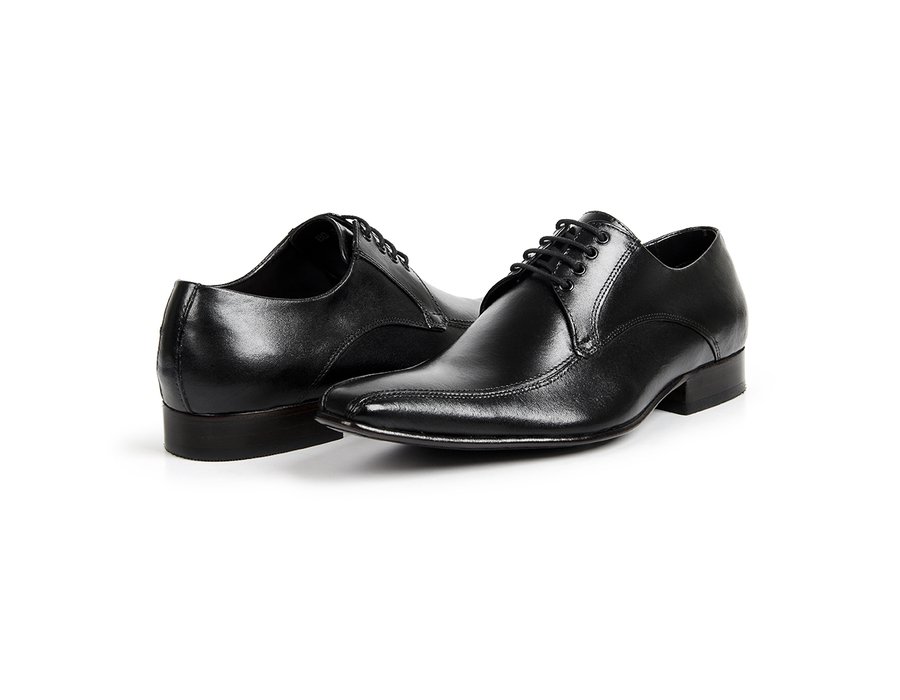 Sapato Social Masculino Couro Preto - Frete Grátis - GIB300NPAPTO — imagem 5