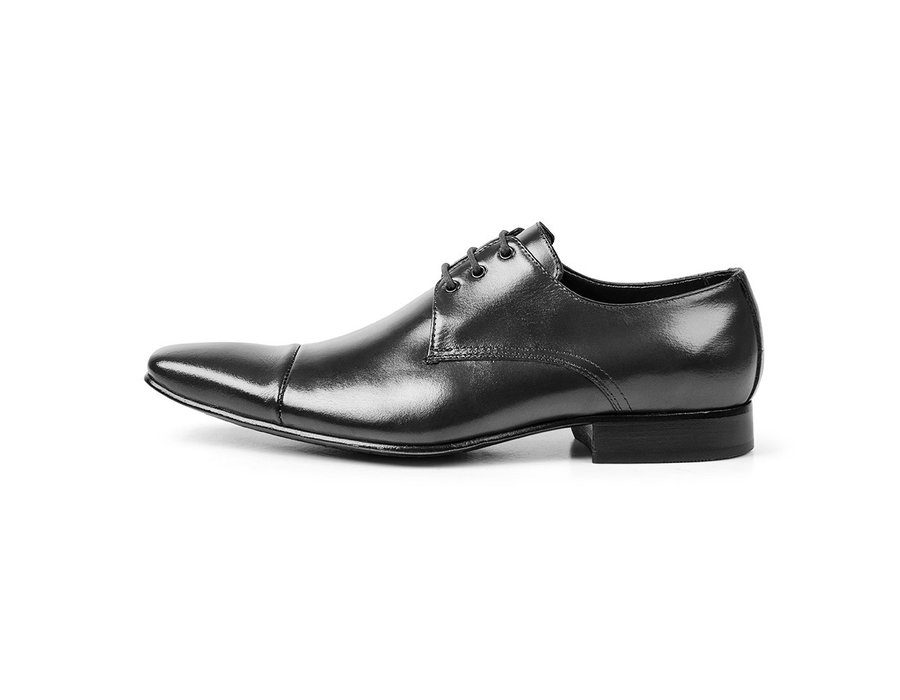 Sapato Social Masculino Couro Preto - GIB307NPAPTO — imagem 4