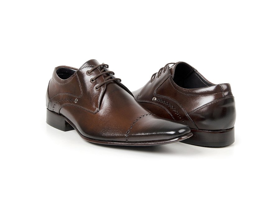 Sapato Social Masculino Couro - GIB377NPAMOU — imagem 1