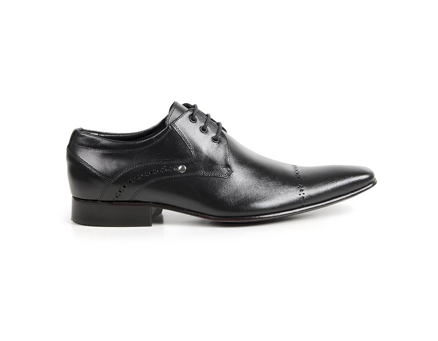 Sapato Social Masculino Couro Preto - GIB377NPAPTO — imagem 3