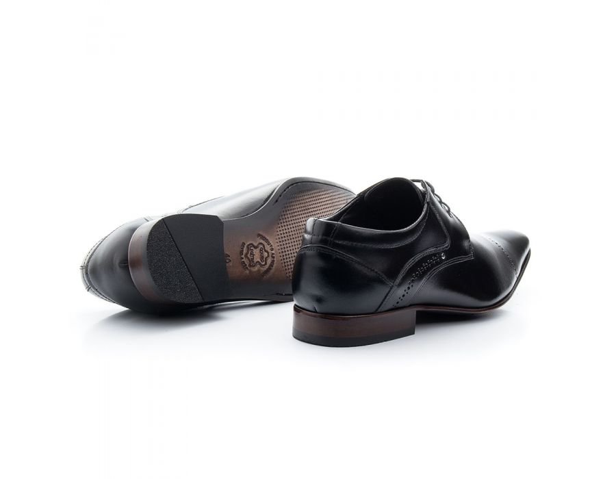 Sapato Social Masculino Couro Preto - GIB377NPAPTO — imagem 6
