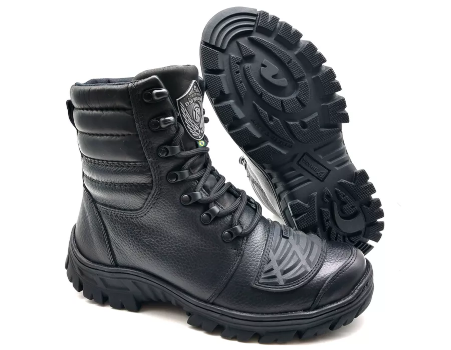 Coturno Defender Tático Bmbrasil 5167/01 Preto