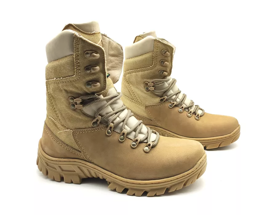 Coturno Woodland Tático Guardian Bmbrasil Multicam 5184/07 Areia