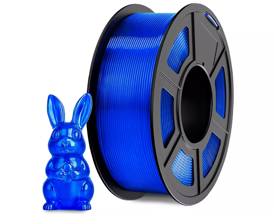 Filamento PVB SUNLU 1kg Azul transparente | TOPINK3D