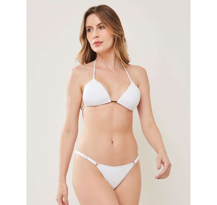 Biquíni Fio Dental Branco Fosco 297