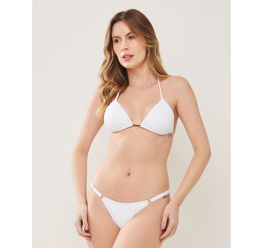 Biquíni Fio Dental Branco Fosco 297