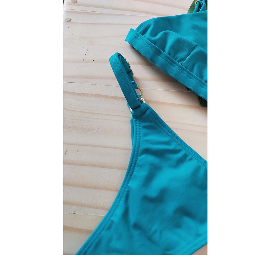Biquini Fio Dental com Top Fixo Menta 564