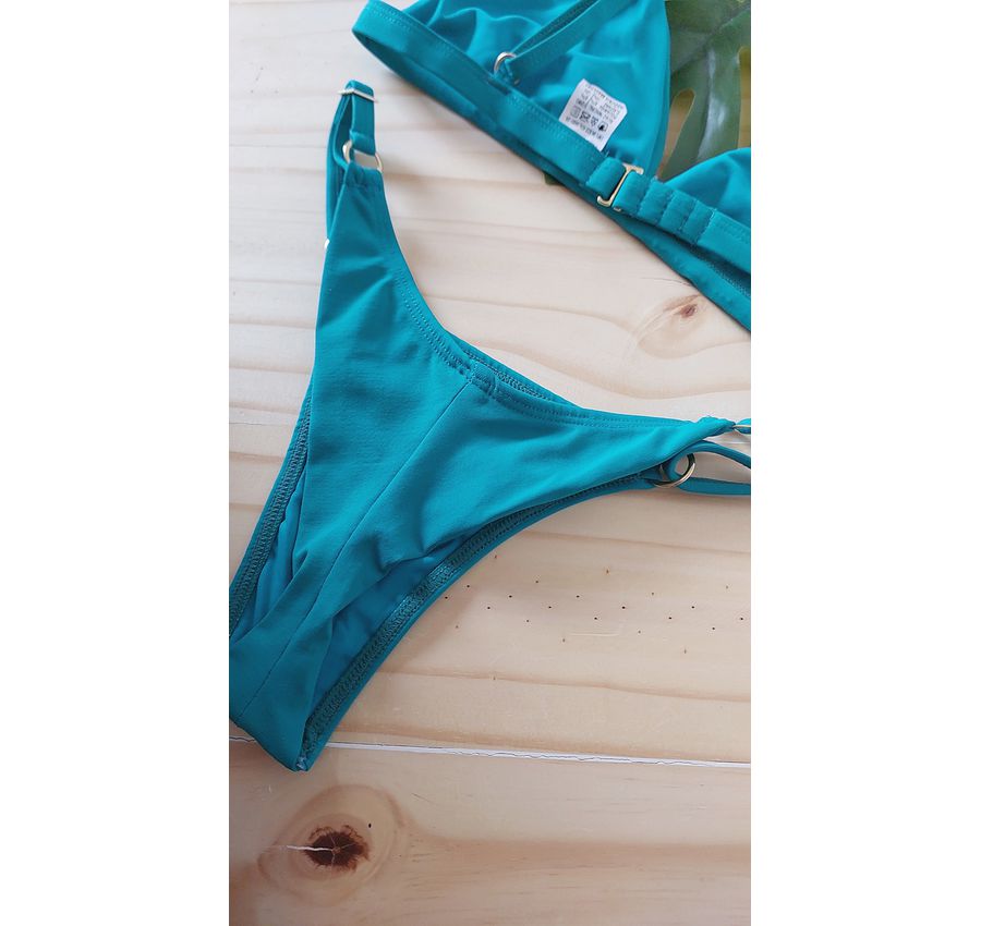 Biquini Fio Dental com Top Fixo Menta 564