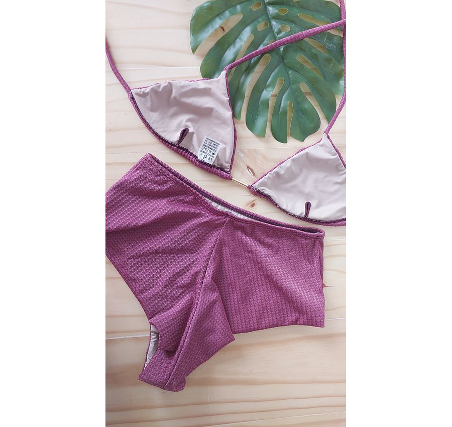 Biquini Hot Pant Safira Rosa 570