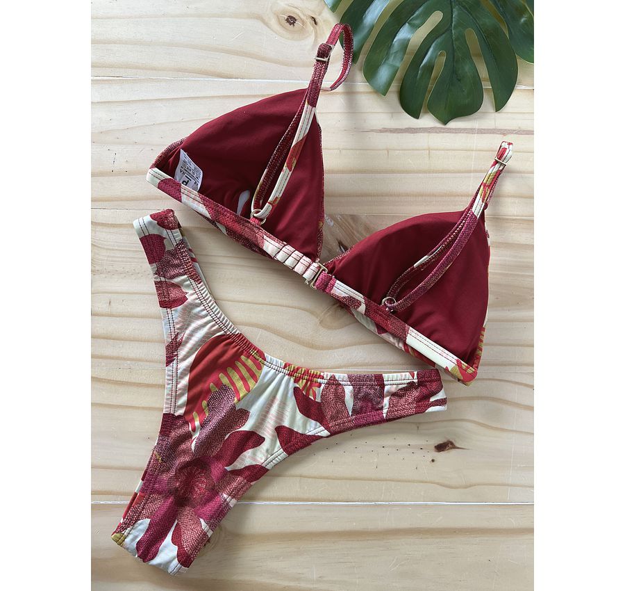 Biquini Asa Delta Floral 596