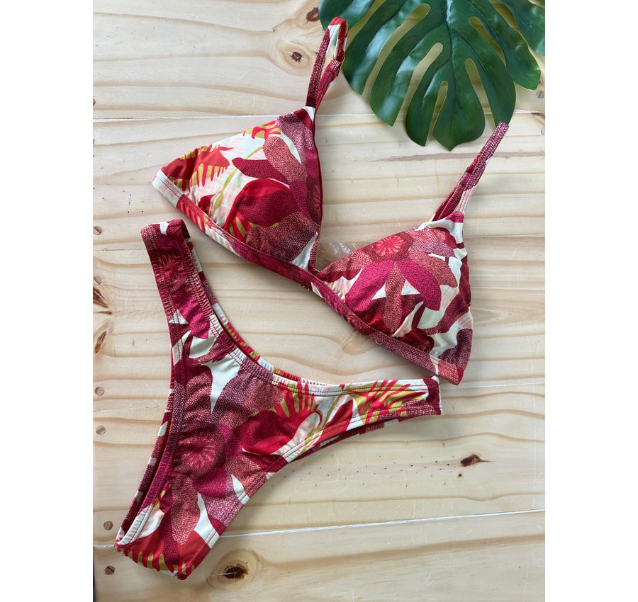 Biquini Asa Delta Floral 596