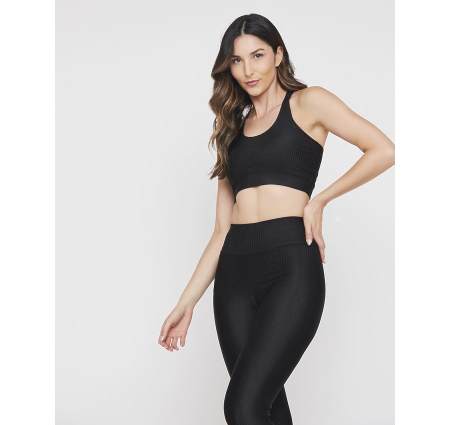 Conjunto Legging e Top - Aruba Preto 705