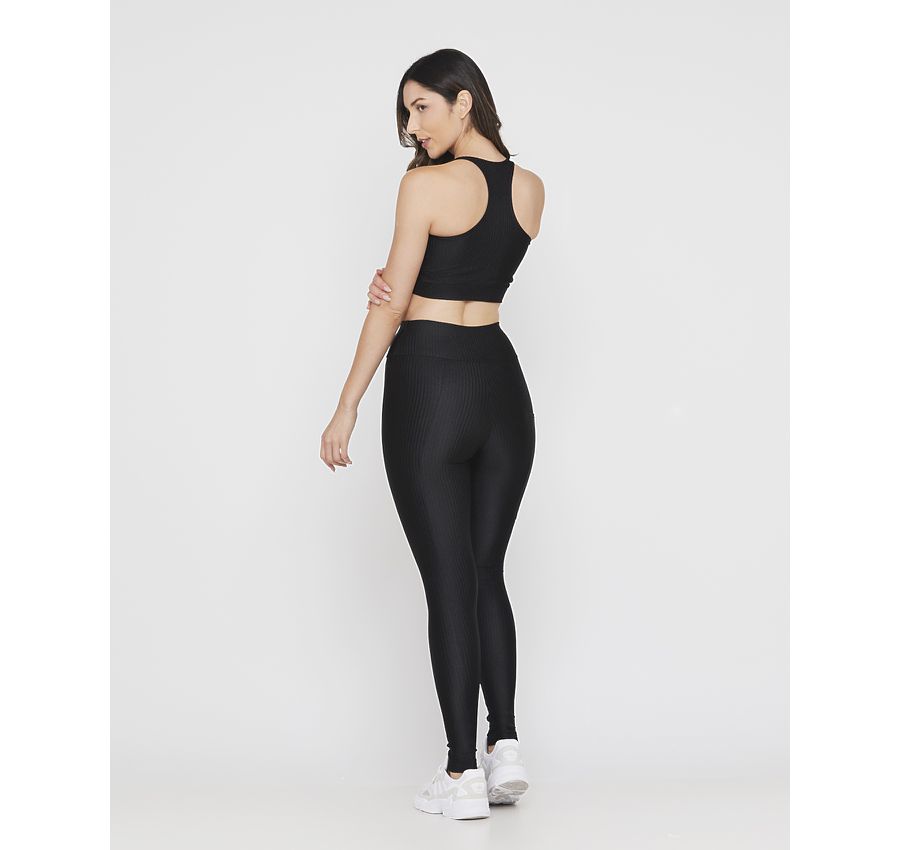 Conjunto Legging e Top - Aruba Preto 705