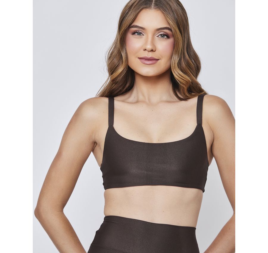 Conjunto Fitness Wonder Marrom 721