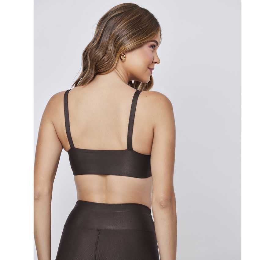 Conjunto Fitness Wonder Marrom 721