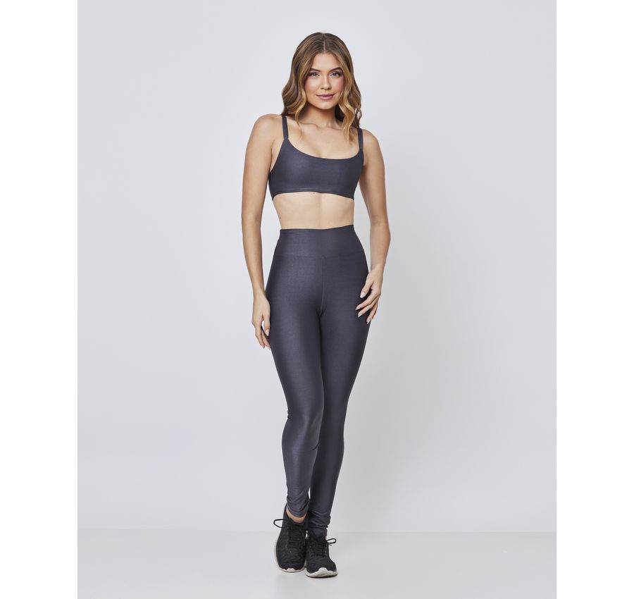 Conjunto Fitness Wonder Chumbo 722