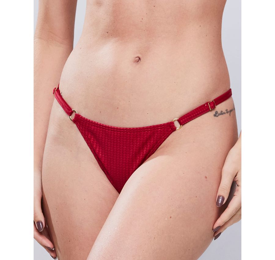 Biquini Fio Dental Ametista Vermelho 741