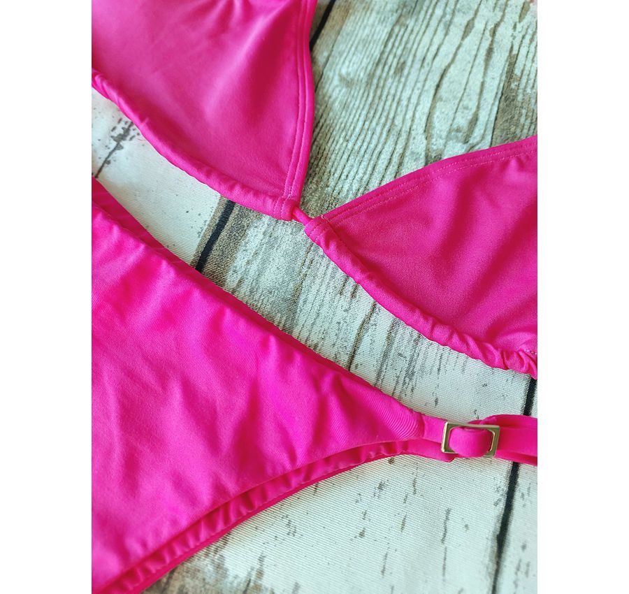 Biquini Fixo Pink Fosco 492