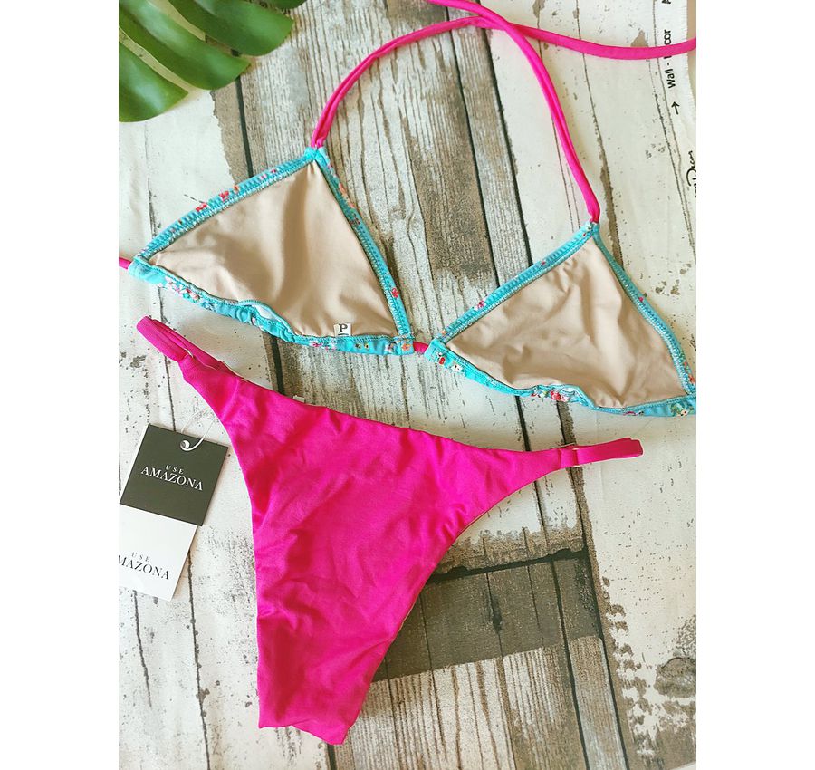 Biquini Top Berlim com Calcinha Pink 491