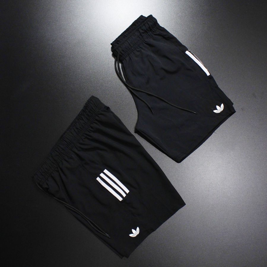 BERMUDA ELASTANO - PRETA - 1089 - ATACADO REI DAS CUECAS