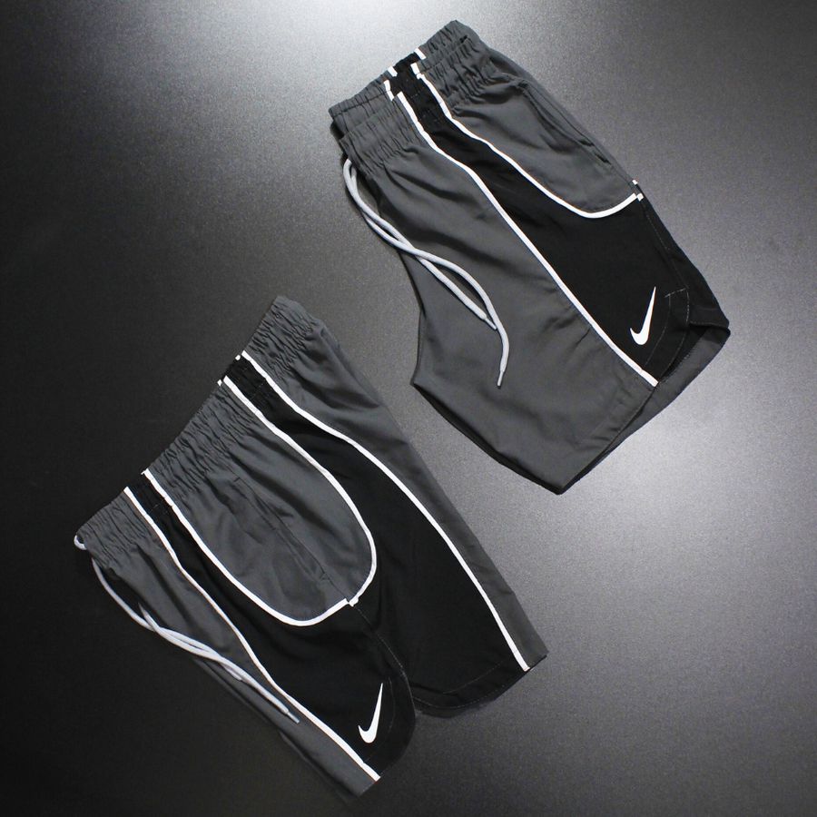 BERMUDA ELASTANO - CHUMBO C/ PRETO - 1095 - ATACADO REI DAS CUECAS