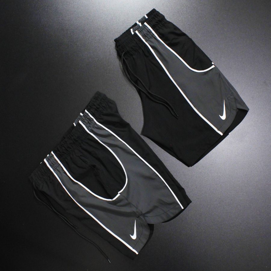 BERMUDA ELASTANO - PRETO C/ CHUMBO - 1096 - ATACADO REI DAS CUECAS