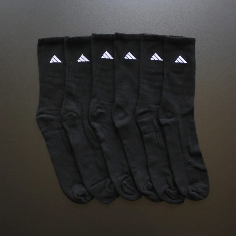 12 PARES DE MEIAS ESPORTIVAS CANO ALTO – DRY - FIT|... - ATACADO REI DAS CUECAS