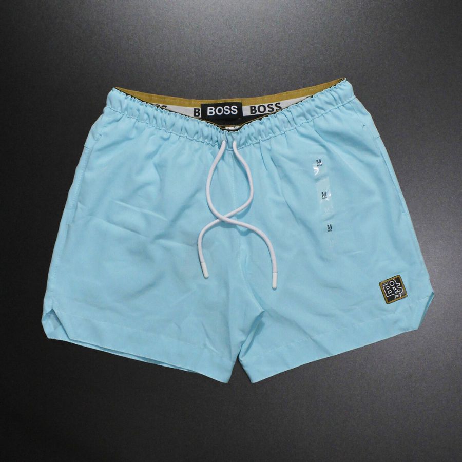 SHORT PREMIUM COM FORRO INTERNO - AZUL - SHP26 - ATACADO REI DAS CUECAS