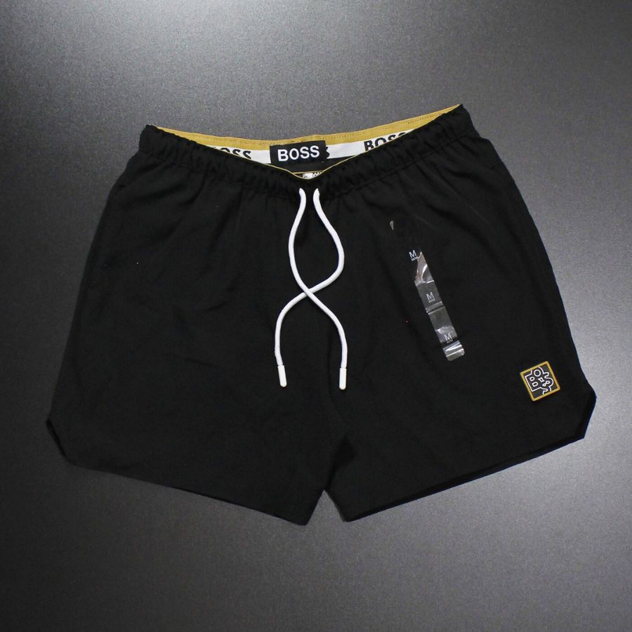 SHORT PREMIUM COM FORRO INTERNO - PRETO - SHP24 - ATACADO REI DAS CUECAS